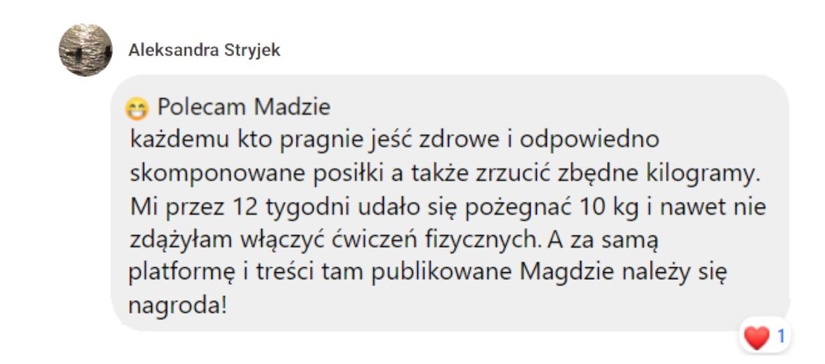 opinia jak schudnąć bez diety